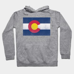 vintage colorado flag Hoodie